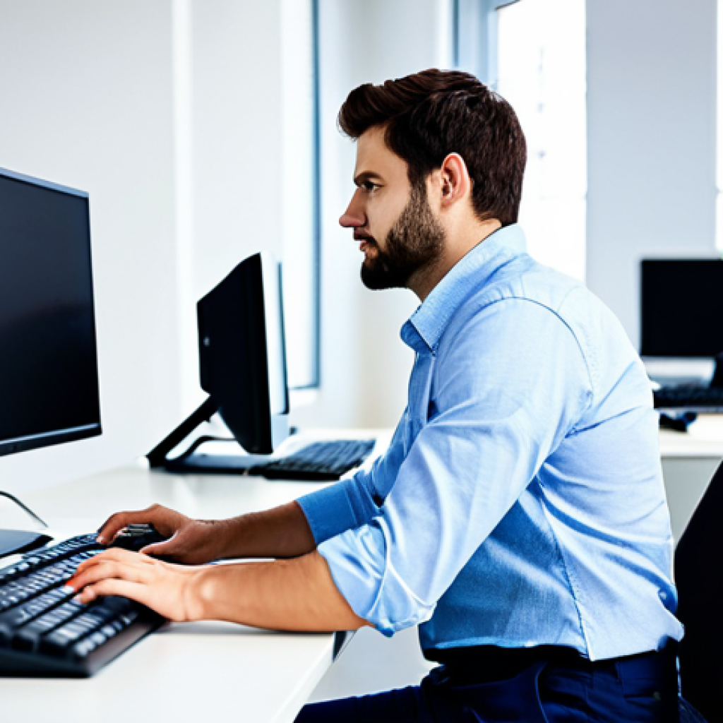 코딩교육지도사 실무 프로젝트 사례 - Software Engineer at Work**

"A professional software engineer, fully clothed in a modest office out...