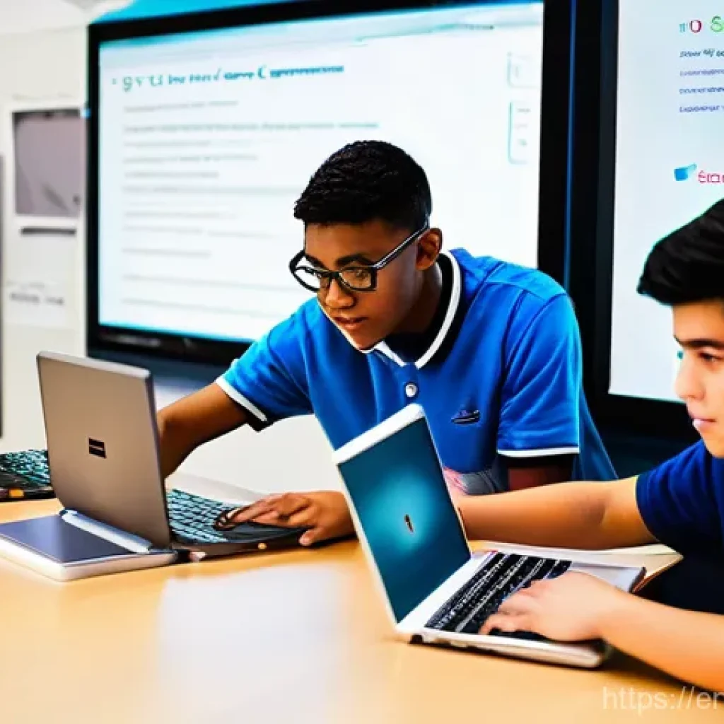 코딩교육지도사로서 현장 적응 팁 - **Prompt: Diverse Students in a Collaborative Coding Hub**
    A vibrant, modern coding classroom fi...