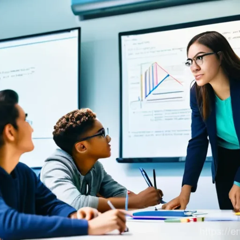 코딩교육지도사 취업 준비 포트폴리오 - **Prompt:** A diverse group of young adults and teenagers, fully clothed in modern casual wear, are ...