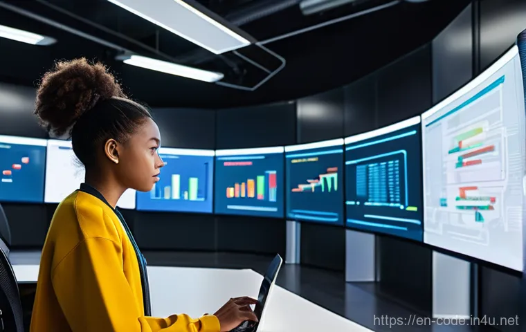 코딩교육지도사와 빅데이터 분석 사례 - **Prompt:** A diverse group of young adults and teenagers, dressed in casual but modern attire, are ...