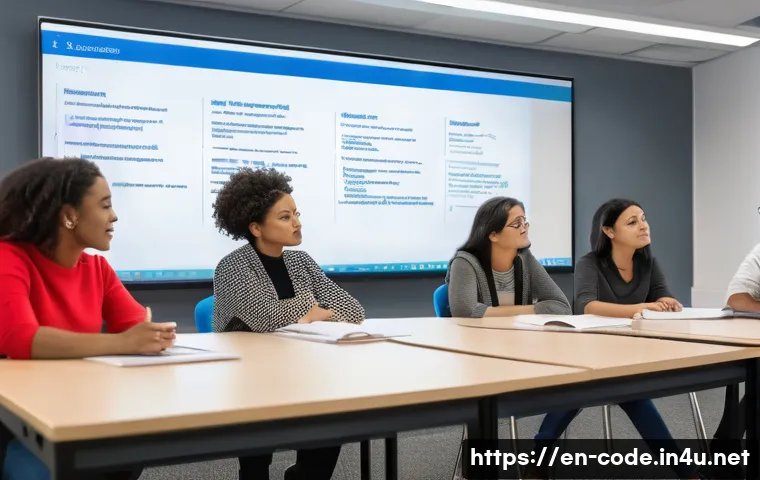 코딩교육지도사 교육 효과를 높이는 방법 - **Prompt Title: Empowering Coding Educators**
    A vibrant, dynamic illustration of a diverse group...